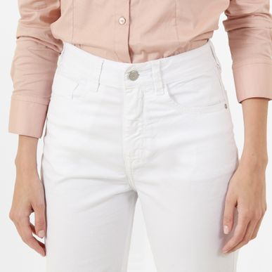 Jean Tiro Medio Bota Flare