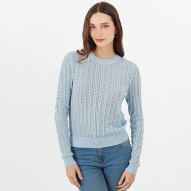 Sweater Cuello Redondo Manga Larga