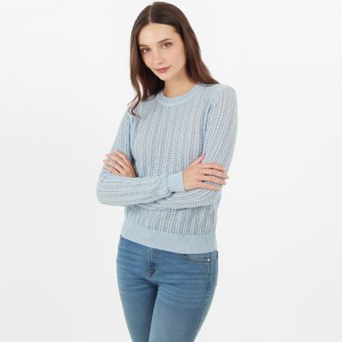 Sweater Cuello Redondo Manga Larga