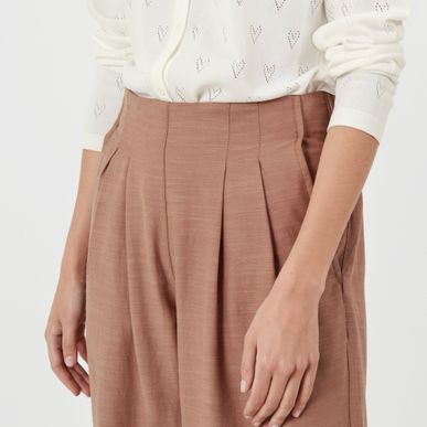 Pantalon Tiro Alto Bota Flare