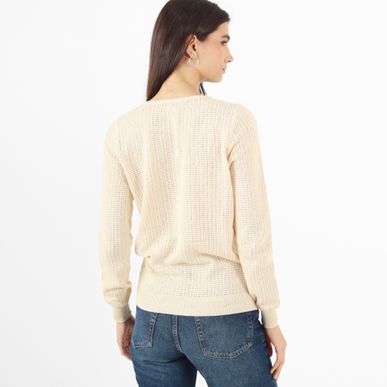 Sweater Cuello Redondo Manga Larga