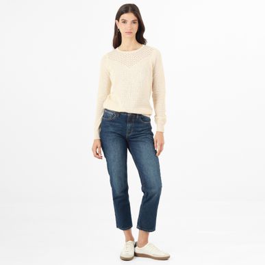 Sweater Cuello Redondo Manga Larga