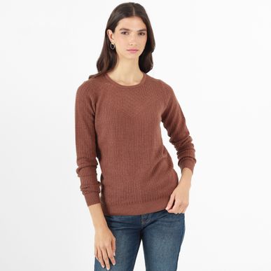 Sweater Cuello Redondo Manga Larga