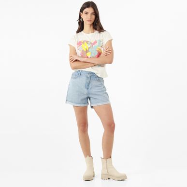 Camiseta Cuello Redondo Manga Corta