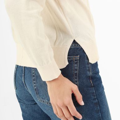 Sweater Cuello Redondo Manga Larga