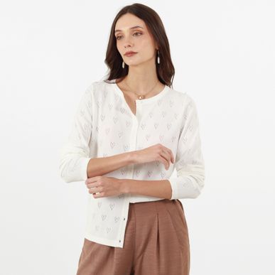 Sweater Cuello Redondo Manga Larga