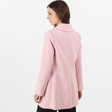 Blazer Largo Cuello Solapa