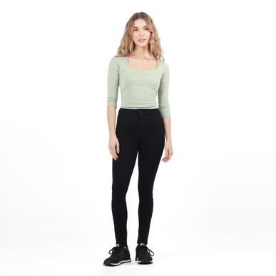 Jean Tiro Medio Bota Skinny