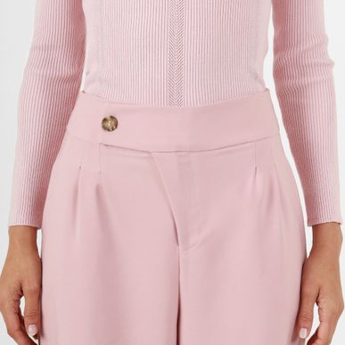 Pantalon Tiro Alto Bota Flare