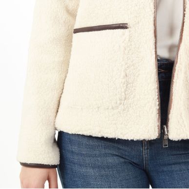 Chaqueta Doble Faz Manga Larga