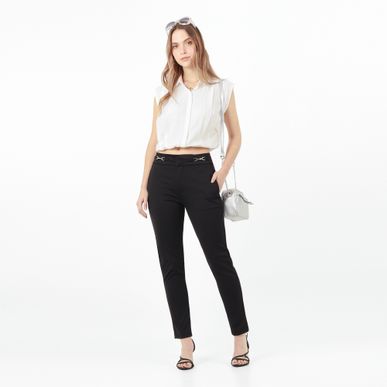 Pantalon Tiro Alto Bota Recta