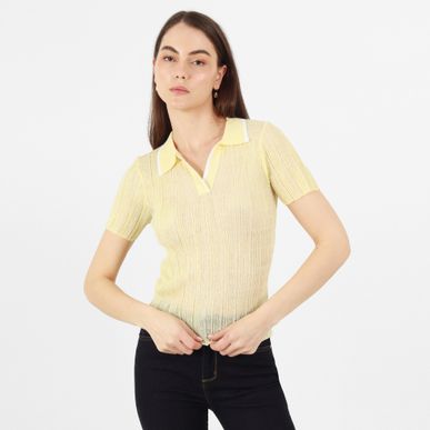 Sweater Cuello Sport Manga Corta