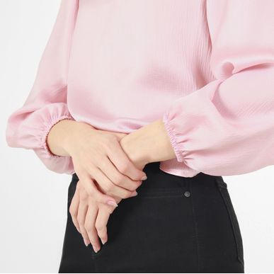 Blusa Cuello V Manga 3Cuartos