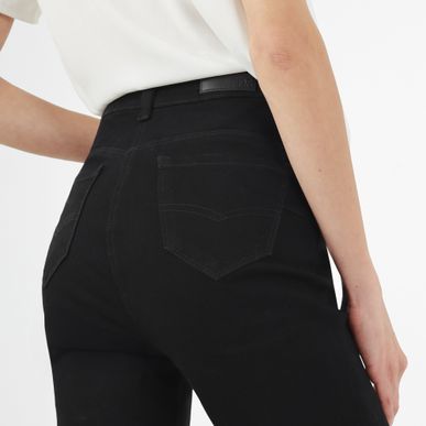 Jean Wonder Tiro Alto Bota Flare