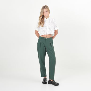 Pantalon Tiro Alto Bota Recta