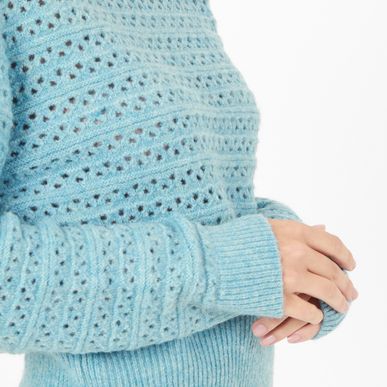 Sweater Cuello Redondo Manga Larga