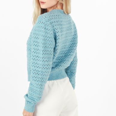 Sweater Cuello Redondo Manga Larga