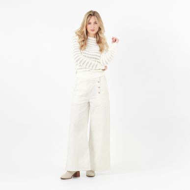 Sweater Cuello Redondo Manga Larga