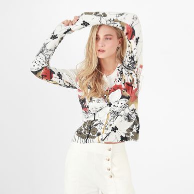 Sweater Cuello Redondo Manga Larga