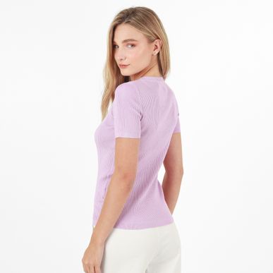 Sweater Cuello Redondo Manga Corta