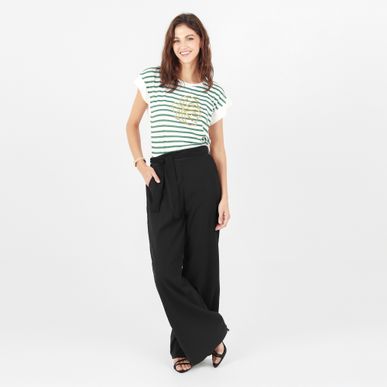 Pantalon Tiro Alto Bota Recta