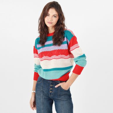Sweater Cuello Redondo Manga Larga