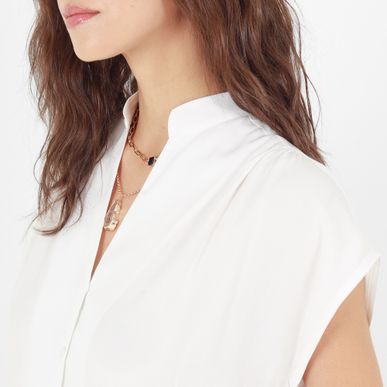 Blusa Cuello Neru Manga Sisa