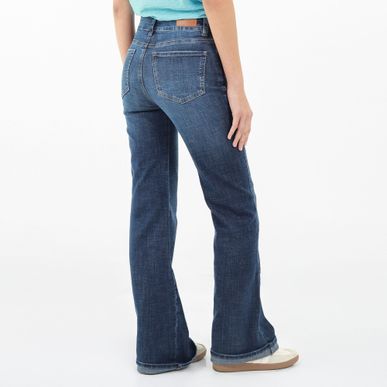 Jean Tiro Alto Bota Flare