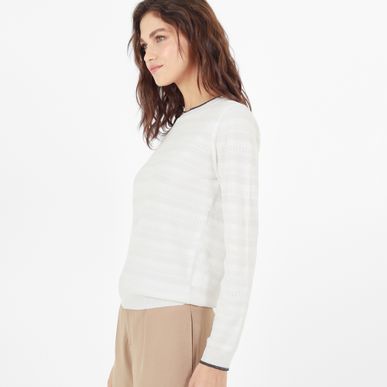 Sweater Cuello Redondo Manga Larga
