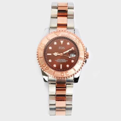 Reloj Unisex Analogo Pink Gold