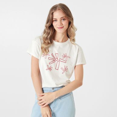 Camiseta Cuello Redondo Manga Corta