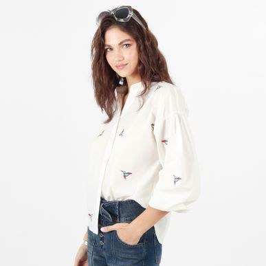 Blusa Cuello Neru Manga Larga