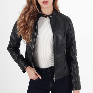 Chaqueta Tipo Cuero