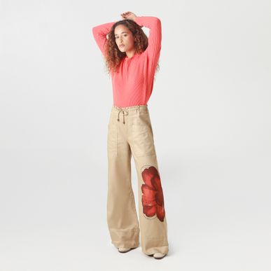 Pantalon Tiro Alto Bota Recta