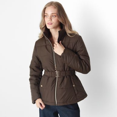 Chaqueta Cuello Alto Manga Larga