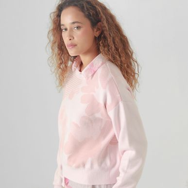 Sweater Cuello Redondo Manga Larga