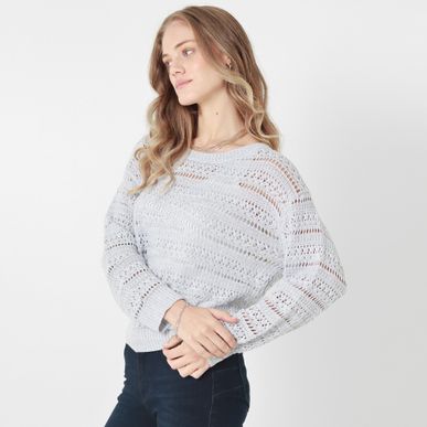 Sweater Cuello Redondo Manga Larga