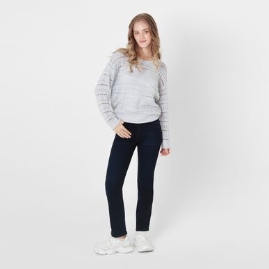 Sweater Cuello Redondo Manga Larga