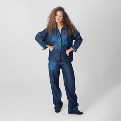 Jean Tiro Alto Bota Recta