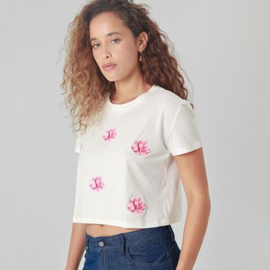 Camiseta Cuello Redondo Manga Corta