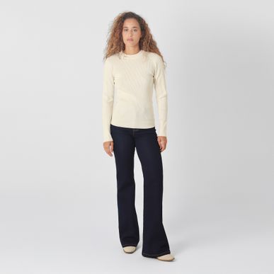 Sweater Cuello Redondodo Manga Larga
