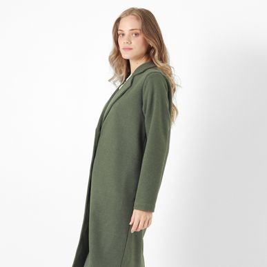 Chaqueta Cuello Solapa Manga Larga