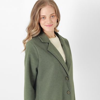 Chaqueta Cuello Solapa Manga Larga