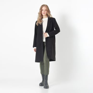 Chaqueta Cuello Solapa Manga Larga