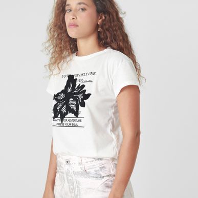 Camiseta Cuello Redondo Manga Corta
