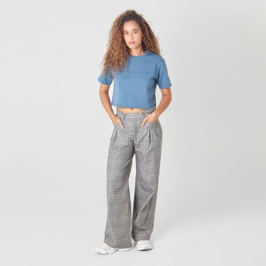Pantalon Tiro Alto Bota Recta
