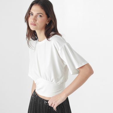 Camiseta Cuello Redondo Manga Corta