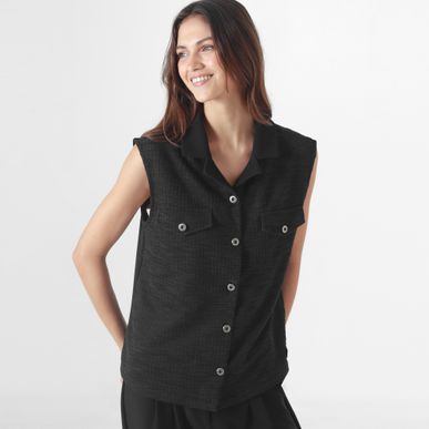 Chaqueta Cuello Manga Sisa