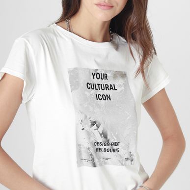 Camiseta Cuello Redondo Manga Corta