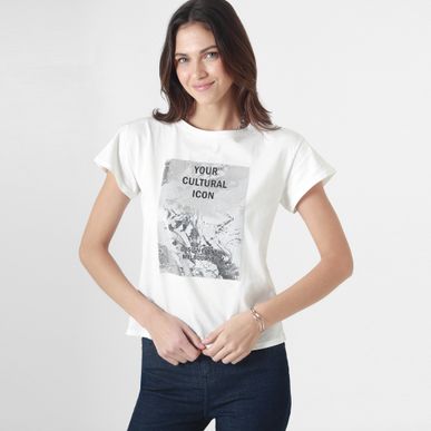 Camiseta Cuello Redondo Manga Corta